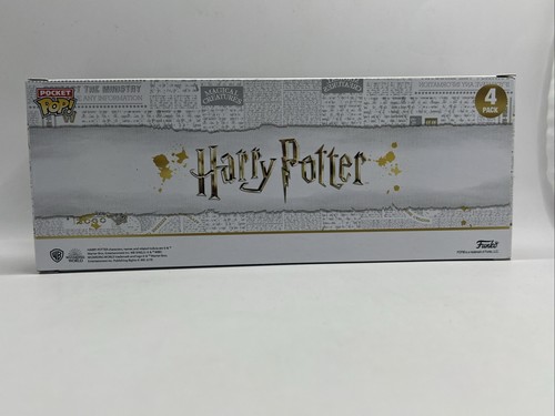 Funko Harry Potter, Hedwig, Rubeus Hagrid & Albus Dumbledore - 4 Pack Pocket POP - Picture 6 of 8