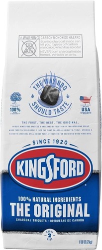Kingsford 32071 Original Charcoal Briquettes, 8 lb, Black - Picture 10 of 12