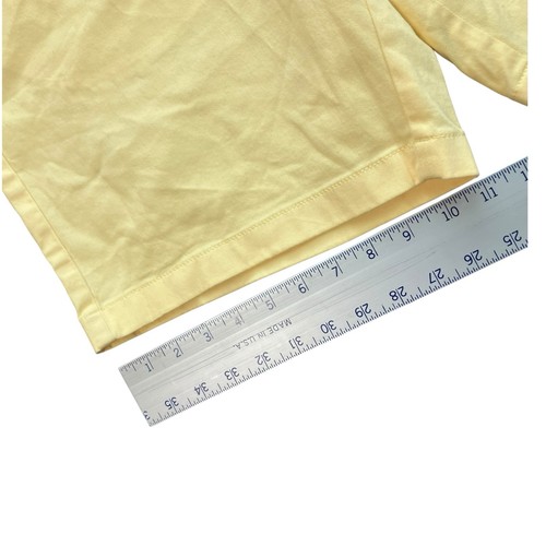 J Crew Shorts Mens 35 Yellow 9" Flex Chino Stretch Flat Front Casual Twill - Picture 7 of 8