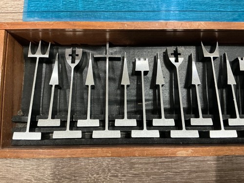 AUSTIN Enterprises Chess Set Mid Century 1962 Aluminum All Pieces + Case - Bild 12 von 18