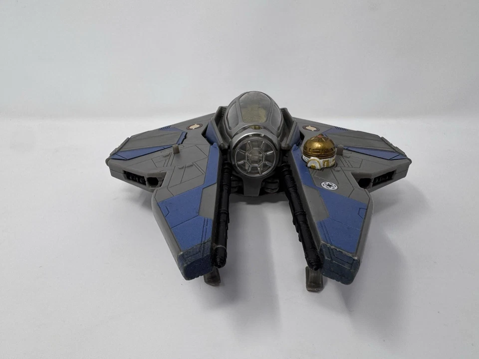 Star Wars Obi-Wan Jedi Starfighter Transformers Crossover Complete - Image 3 of 4