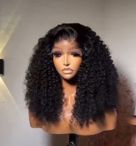 16”inches Brazilian human hair 4x4 Glueless water wave wig - Picture 4 of 4