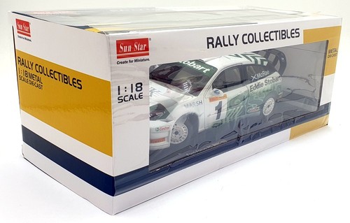 Sun Star 1/18 Scale 3912 - Ford Focus RS WRC 03 PI Rally 2005 #1 McRae - Picture 5 of 5