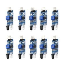 10PCS/Set IR Infrared Obstacle Avoidance Sensor Module Part For Smart Car Robot