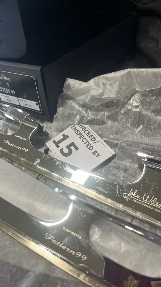 NUEVO EN CAJA-John Wilson Pattern 99 Cuchillas de patinaje artístico -varios tamaños Foto 2 de 4