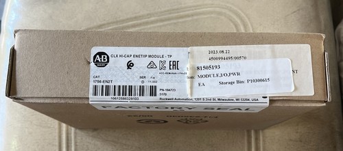 Factory Sealed Allen-Bradley 1756-EN2T Ethernet Interface Module