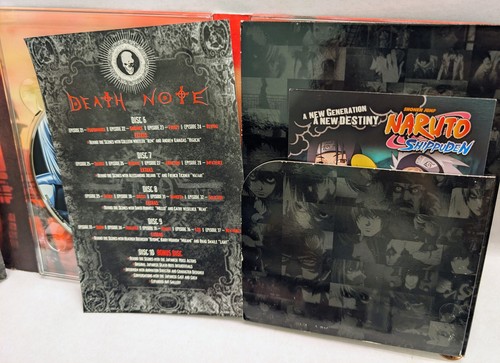 Shonen Jump.DEATH NOTE.DVD Volume 2.Anime.5 discs set.17 Episodes.2006.+inserts - Imagen 7 de 7