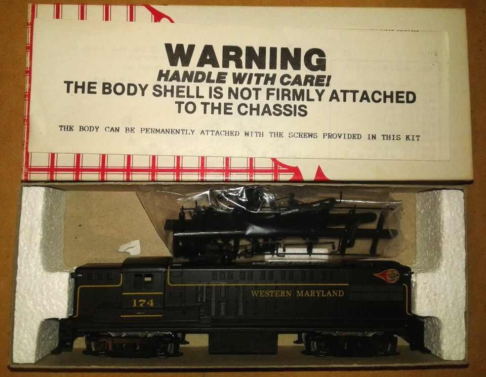HO SCALE STEWART BALDWIN AS-16 WESTERN MARYLAND WM #174 4130 - Image 3 of 4