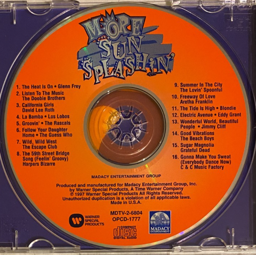 Various – More Sun Splashin' CD 1997 - Picture 3 of 3