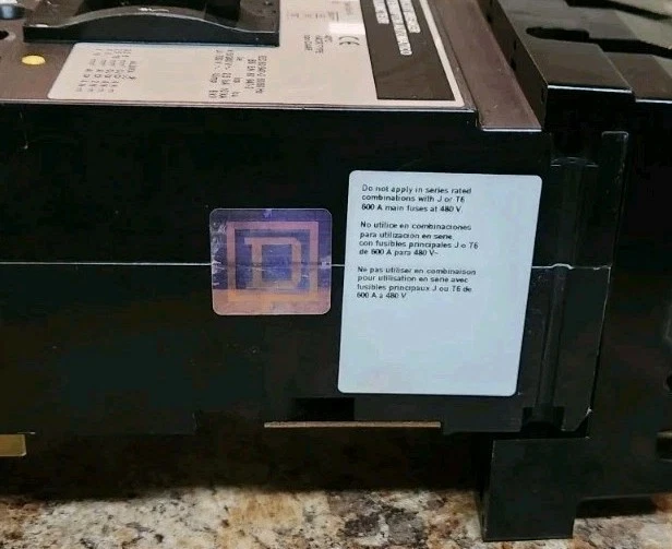 (New) Square D FH36030 3 Pole 30 Amp 600 Volt I-Line Circuit Breaker 25kva@480v - Image 4 of 4