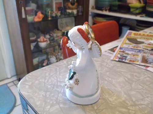Vintage Napco March Girl Angel Figurine - Picture 2 of 8