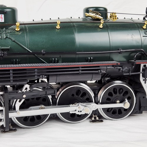 E. P. Lehmann 22872 LGB G Scale 2-8-2 Canadian Steam Locomotive SNCF 141.R.1244 - Picture 15 of 22