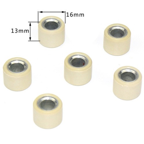 Zuverlässige Materialien Variator Rollengewichte 16 x 13 mm für GY6 Roller Tei - Afbeelding 4 van 4