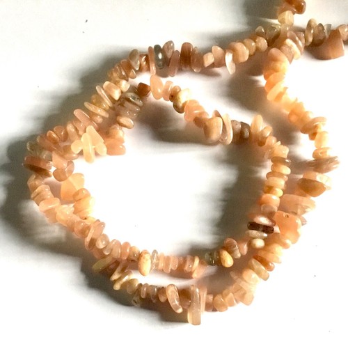 1x Strand 35cm Long Natural Stone Gemstone Chakra Crystal Chips Nugget with Hole - Picture 47 of 76