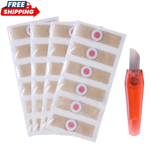 24 Stück Maisentfernungspads, medizinische Vliesstoffe, Warzenentfernerpads, Fuß