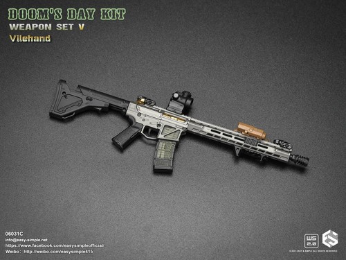 Easy & Simple 06031C 1/6 Scale Doom's Day Kit Weapon Set V - Picture 4 of 6