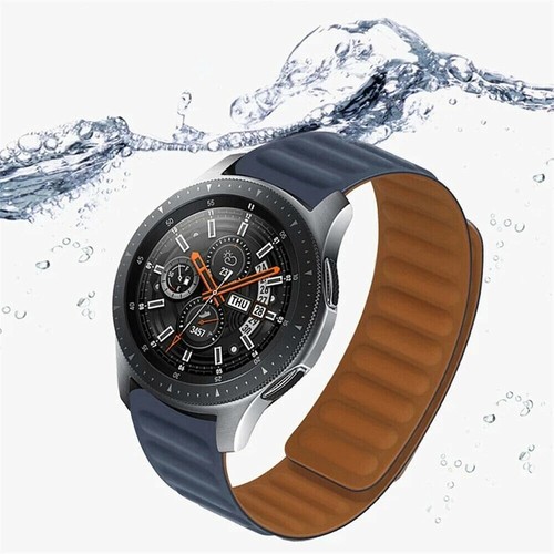 For Samsung Galaxy Watch 5 4 44 40 Classic 42 46 Magnetic Silicone Strap Band - Picture 10 of 43