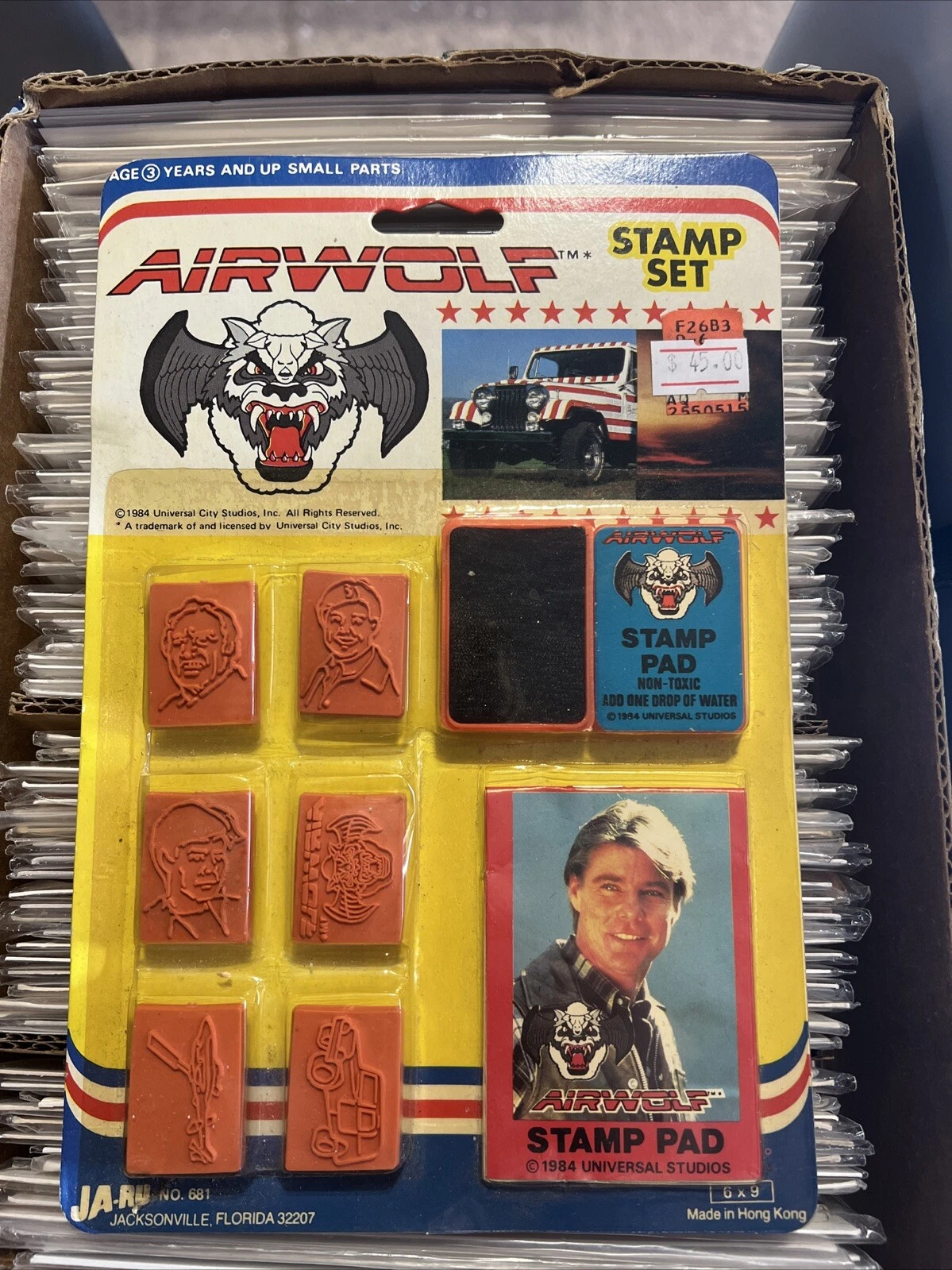 Airwolf Stamp Set - 5 Awesome Things on eBay this week