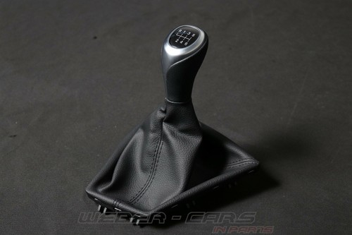 7596085 Leather Gear Pearlescent Chrome New OEM BMW 3er F30 Rhd Right Hand Drive - Picture 2 of 9