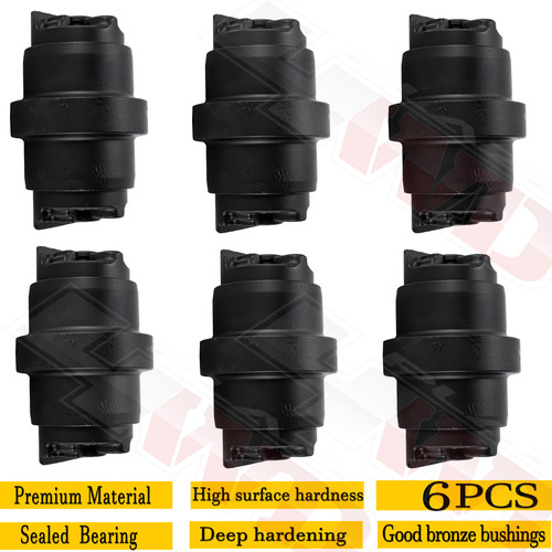 6PCS Track Bottom Roller for John Deere 27C 27ZTS 27 ZTS 35G 35D 35ZTS 35C