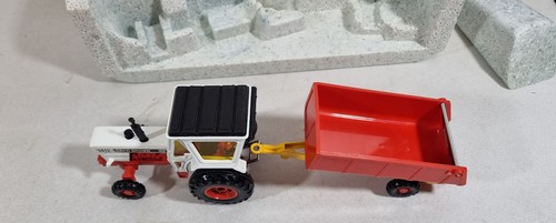 Vintage Original Corgi 34, David Brown 1412 Traktor und Kipper Anhänger, originalverpackt - Bild 11 von 18