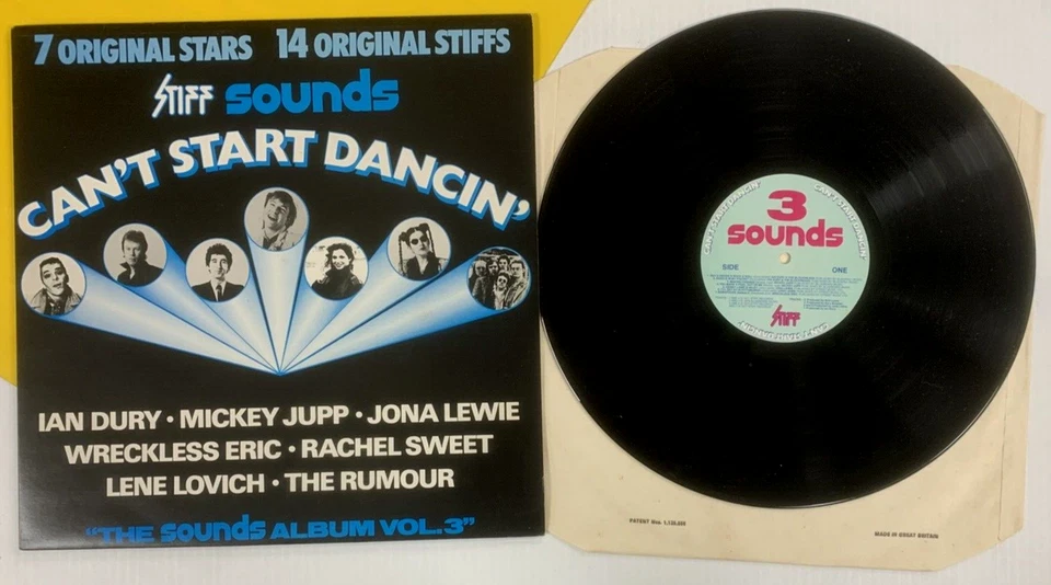 2x STIFF RECORDS UK Sampler LPs: Live Stiffs & Can't Start Dancing  *NM* a9120 - Image 2 of 4