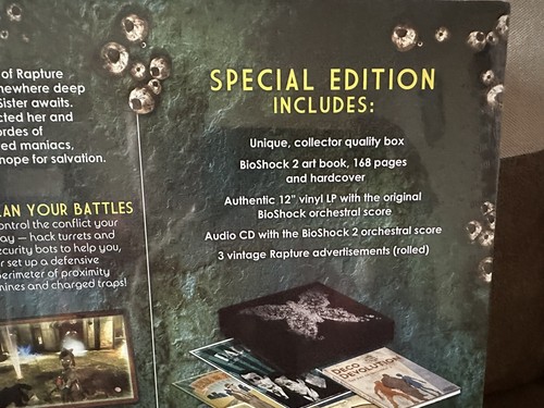 Bioshock 2 - UK Big Box Special Collector’s Edition PC NEW & SEALED - Picture 8 of 8