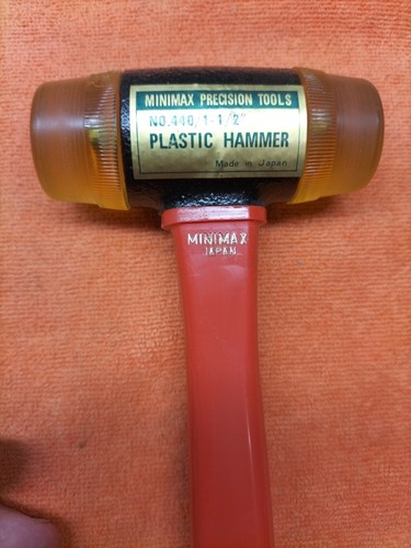 Minimax Plastic Hammer Mallet japan NOS - Picture 3 of 3