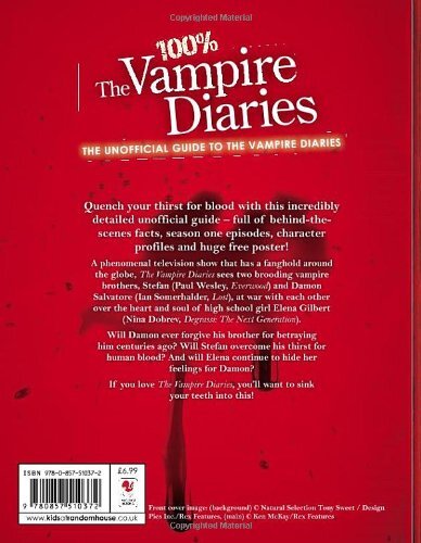 100% The Vampire Diaries The Unofficial Guide by Evie Parker NEW with POSTER - Bild 2 von 6
