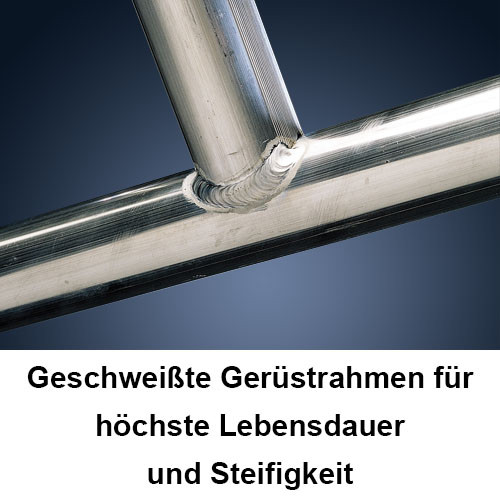 ALTEC AluKlik 500 Arbeitshöhe 5m TÜV-geprüft Made in Germany Faltgerüst - Bild 3 von 6