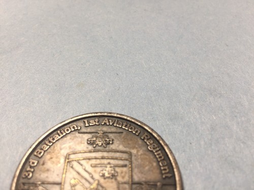 US Army Challenge Coin - 3rd Battalion, 1st Aviation Regiment (Named) - Bild 7 von 7