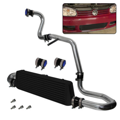 Fmic Ladeluftkühler Aluminiumrohr Set Für 98-05 VW JETTA Golf GTI 1.8T Schwarz