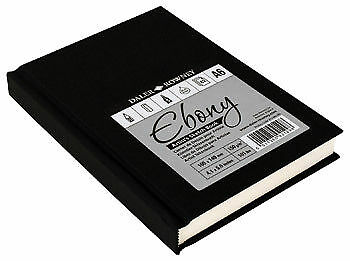 Cuaderno de bocetos Daler Rowney ébano tapa dura - Retrato A6 - Imagen 1 de 1