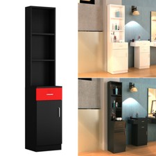Salon Hair Styling Station Barber Storage Cabinet Salon Equipement with 1 Drawer