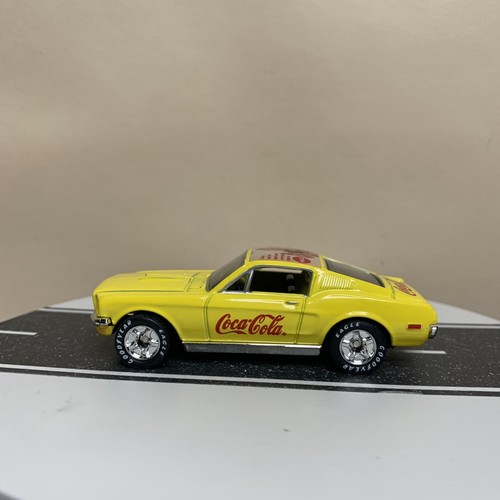 Matchbox Collectibles Coca-Cola 1968 Ford Mustang Cobra Jet Yellow 1:60 NM - Picture 1 of 17