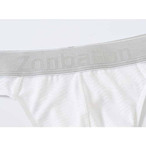 ZONBAILON Men's Underwear High Elastic Nylon Sexy Protruding Breathable Thong - Picture 26 of 29