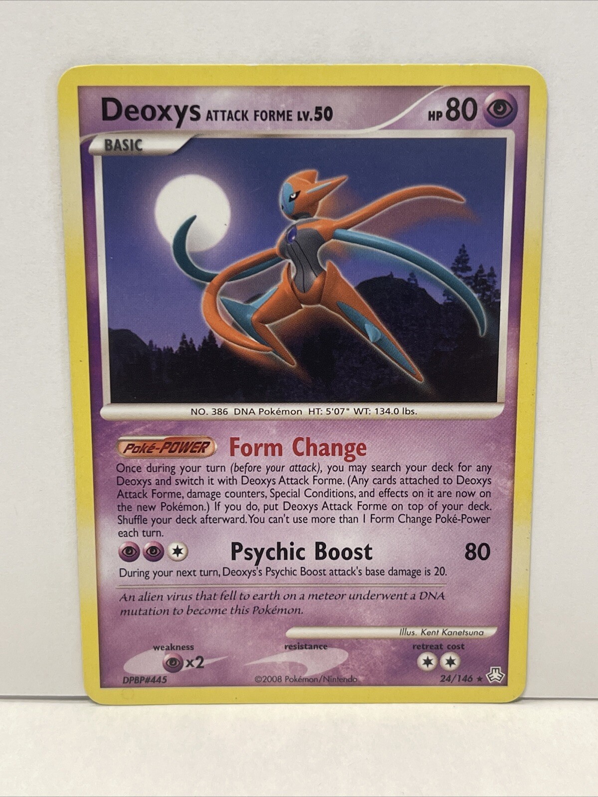 DEOXYS ATTACK FORME 24/136 LEGENDS AWAKENED