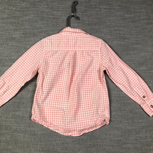 Tommy Bahama Shirt Boys S 5 6 Pink Checkered Casual Button Up Collared Preppy - Picture 7 of 8