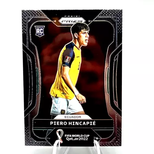 2022 Panini Prizm FIFA World Cup Piero Hincapie #83 Ecuador Rookie RC