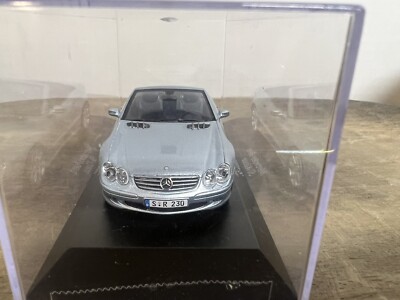 Mercedes-Benz ミニカー　1/43 SL 楽天市場】MERCEDES BENZ - SL-CLASS SL SPIDER 2006 - SILVER