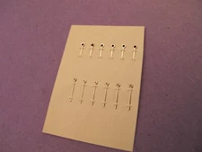 LECOULTRE NOS HAND SET MEMOVOX WRIST ALARM WHITE BATON 7.5/10.5MM REF 99M #48