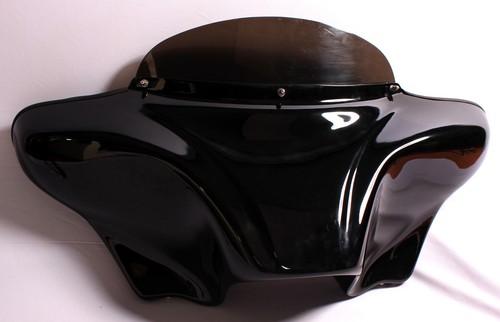 HARLEY BATWING FAIRING WINDSHIELD 4 TOURING ROAD KING STANDARD FLHR PAINTED - Bild 2 von 4