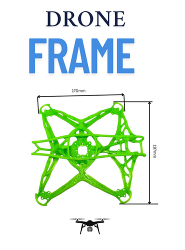 5 Inch FPV Drone Frame with Durable PETG – 3D Printed - Picture 1 of 4