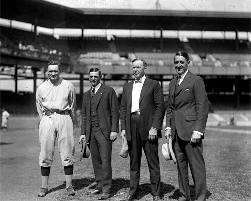Washington Senators Johnson, Milan, Patton and McBride 1924 World Series Photo - Picture 1 of 1