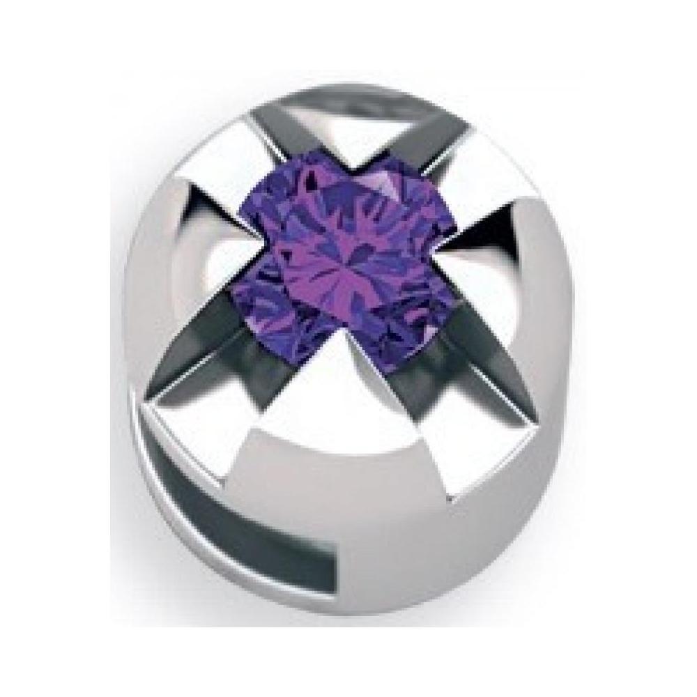 Charm Elements Unisex DCHY5503 gold White gold Amethyst Charm Elements Unisex DCHY5503 gold White gold Amethyst