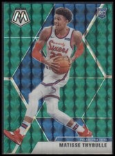 Matisse Thybulle 2019 Panini Mosaic Green Prizm Basketball Rookie Card RC #245