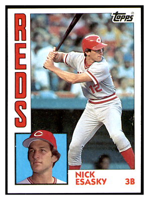 1984 Topps Nick Esasky RC#192 Cincinnati Reds | eBay