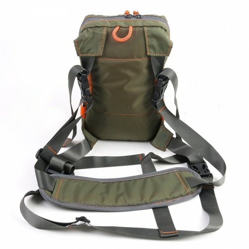 Bench Light Weight Adjustable Fly Fishing Chest Pack Multiple Pockets - Picture 8 of 10