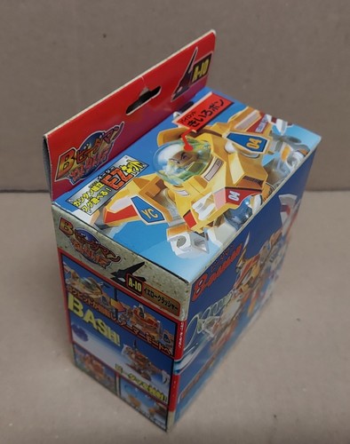 B-Daman Bomberman A-10 Yellow Crusher Figure Takara 1998 NEW - Picture 4 of 7