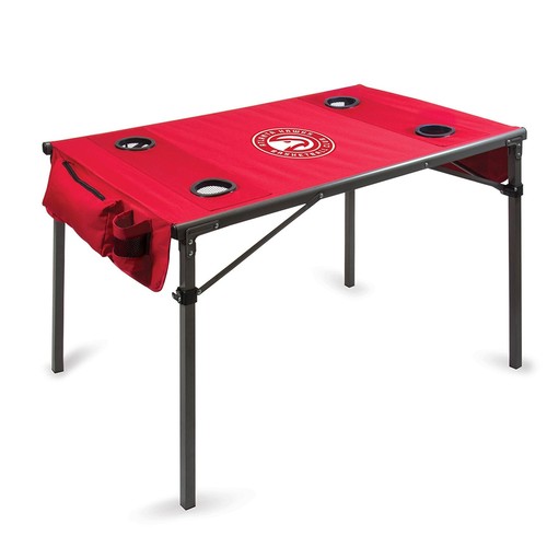 NEW NBA Atlanta Hawks Portable Soft Top Sports Travel Table - Picture 2 of 2